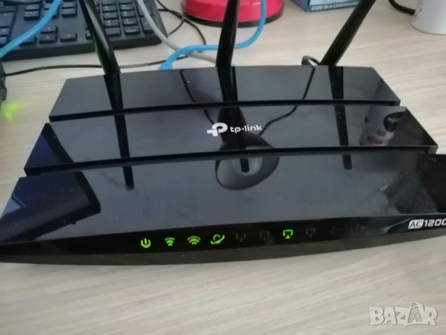 Рутер TP-LINK AC1200 Archer C1200, снимка 3 - Рутери - 45925912