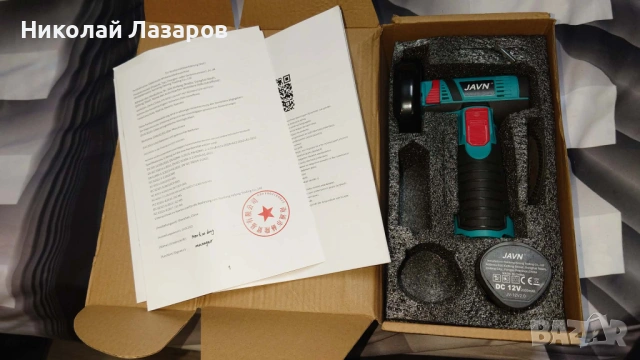 Мини безжичен ъглошлайф, снимка 2 - Други инструменти - 53998536