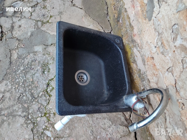 мивка за вграждане Полимермрамор, снимка 3 - Мивки - 53515199