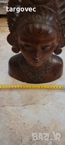 много красива балинезийска фигура скулптура статуетка, снимка 4 - Китари - 52138991