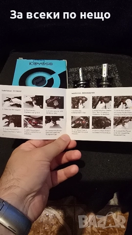  Led крушки H 7 оргинални , снимка 4 - Аксесоари и консумативи - 52178262