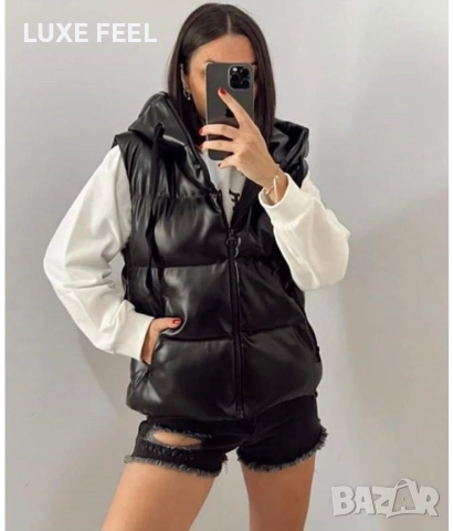 ✨Кожени Елеци , снимка 4 - Елеци - 54008264