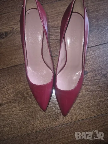 Gucci N36 1/2 обувки с ток ест.кожа , снимка 2 - Дамски обувки на ток - 50408471