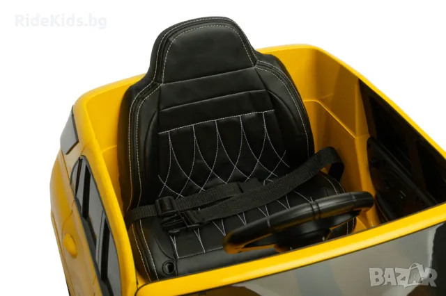 Луксозен детски акумулаторен джип MERCEDES W166 – Жълт, с дистанционно и LED светлини, снимка 14 - Детски велосипеди, триколки и коли - 50099674