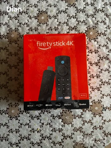 Amazon Fire TV Stick 4K Max streaming device , снимка 6 - Плейъри, домашно кино, прожектори - 47192546