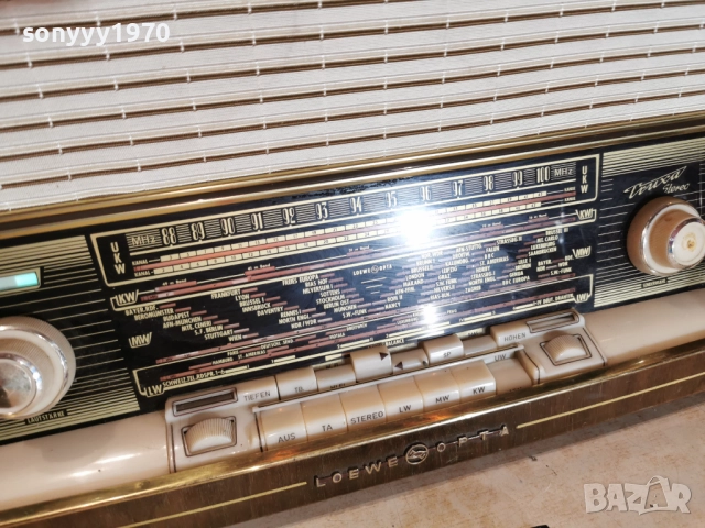 LOEWE OPTA TRUXA type 4741w-STEREO TUBE RECEIVER-ВНОС SWEDEN-КОЛЕДНА ЦЕНА 565ЛВ 2112251726, снимка 2 - Ресийвъри, усилватели, смесителни пултове - 52867485