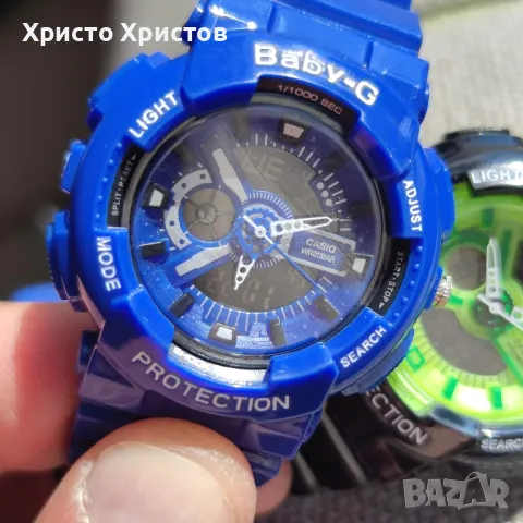 Дамски часовник Casio Baby-G два цвята , снимка 3 - Детски - 47007581