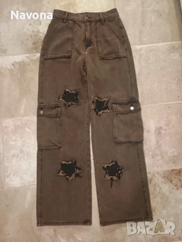 Дънки 11-12г., снимка 5 - Детски панталони и дънки - 53499405