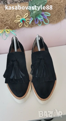 Обувки Laura Bellariva 38 н. Естествен велур , снимка 11 - Дамски ежедневни обувки - 54137799