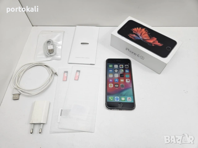 Смартфон телефон Apple Iphone 6s 16GB пълен комплект!