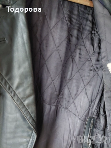 Schwarzer SS-Trenchcoat ww2(кожено военно палато на немски офицер), снимка 9 - Антикварни и старинни предмети - 52181408