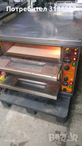 Италианска двойна фурна за пици Morertti, снимка 4 - Обзавеждане на кухня - 53643006