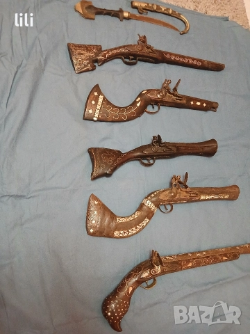 пушки пищов кремъклии, снимка 3 - Антикварни и старинни предмети - 52713838