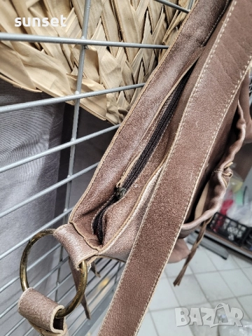 естествена кожа голяма чанта за рамо и през рамо, снимка 6 - Чанти - 51877890