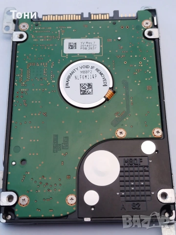 Хард диск Samsung Momentus 1000 GB, 16 MB, SATA3, 2,5", 100% здраве, снимка 2 - Твърди дискове - 53406449