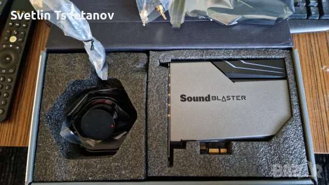 Sound Blaster AE 7 + AudioQuest Evergreen 3.5mm - RCA, снимка 4 - Други - 47327341