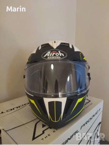  Нова каска Airoh GP550 S , снимка 5 - Аксесоари и консумативи - 53462981
