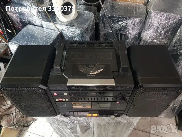 sharp  cd.x9h  bk, снимка 6 - Радиокасетофони, транзистори - 50430220