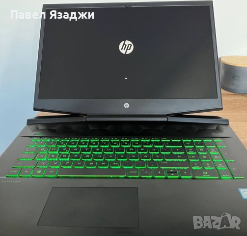 Геймърски лаптоп HP Pavilion Gaming 17-cd0210ng