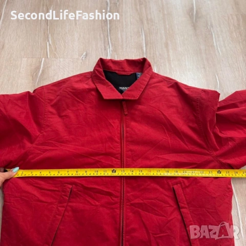 GANT Madison мъжко винтидж червено яке размер L, снимка 4 - Якета - 54173503