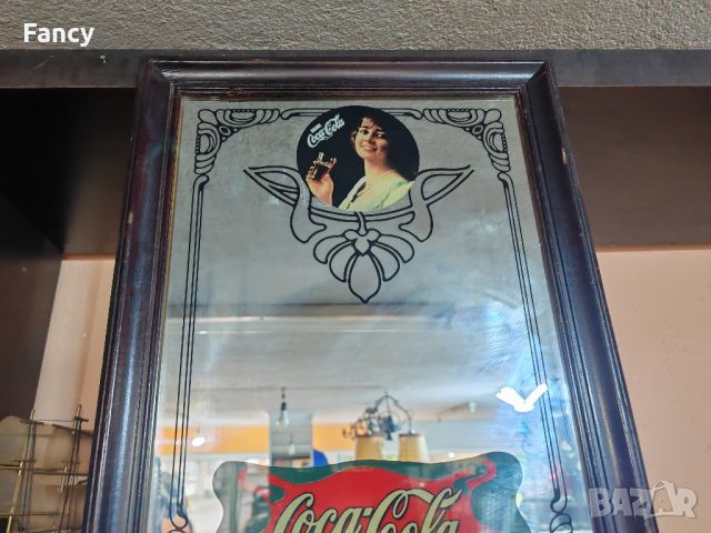 Старо рекламно огледало на Coca Cola, снимка 8 - Антикварни и старинни предмети - 45672051