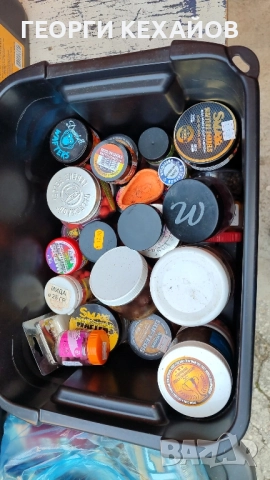 топчета,поп-ъп,заливки,храни и доста неща за риболов 