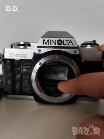 Minolta X-300 за профилактика/части, снимка 2 - Фотоапарати - 53897533