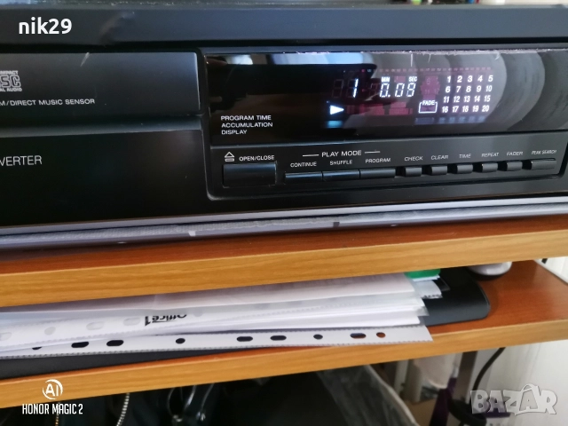 SONY CDP 297 , снимка 4 - Аудиосистеми - 52621107