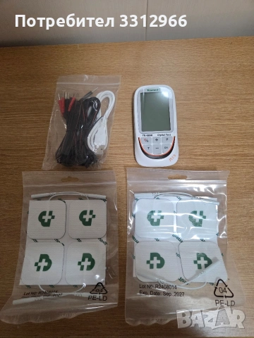 Чисто нов Мускулен електростимулатор Tesmed Te-880R Plus, 73 програми, 8 електрода