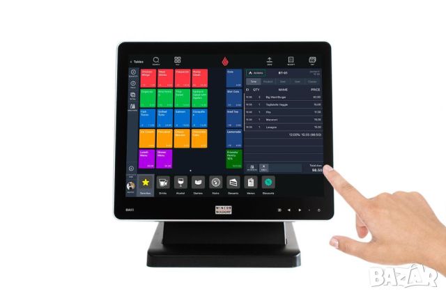 POS монитор Wincor Nixdorf BA93 15'' (1024х768), снимка 1 - Оборудване за магазин - 46701502