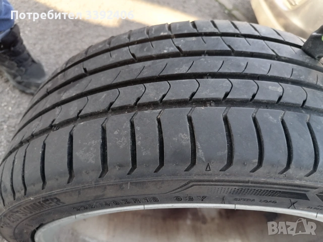 4бр алминиеви оригинални джанти 18 R Line Хонда Сивик , снимка 2 - Гуми и джанти - 53646244