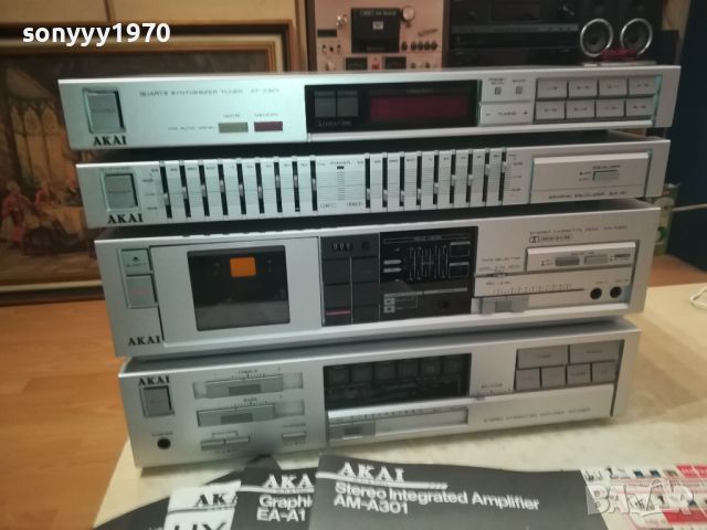 AKAI AMPLI+EQ+DECK+TUNER-JAPAN-SWISS 0907241244LNWC, снимка 2 - Ресийвъри, усилватели, смесителни пултове - 46522110