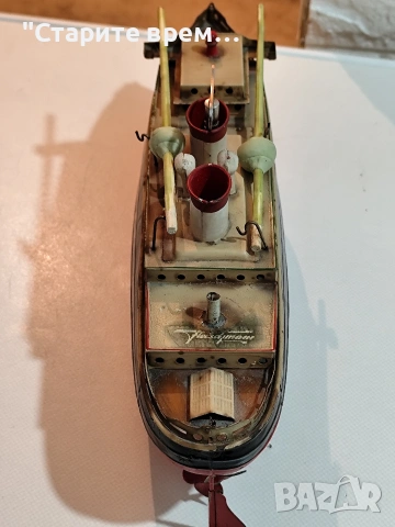 Механична Играчка Парен Лайнер Германия., снимка 2 - Колекции - 53087869