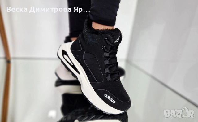 Дамски обувки с топла дебела вата , снимка 10 - Дамски боти - 52115256