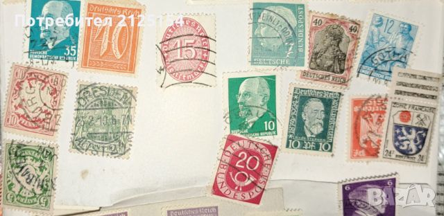 Колекция от пощенски марки Германия 1876/1961г., снимка 2 - Филателия - 45109925