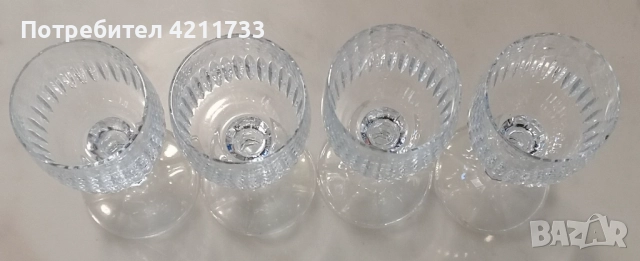 5 кристални чаши за алкохол НОВО, снимка 7 - Чаши - 52735773