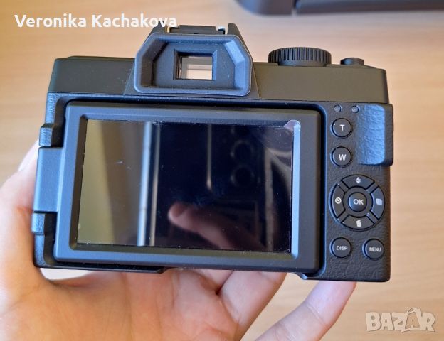 Цифров фотоапарат NBD®, 48MP, 16X цифрово увеличение, 3.0", 32GB SD карта, черен, снимка 3 - Фотоапарати - 46459199