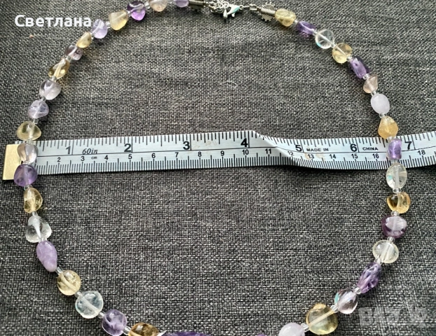  гердан от естествени камъни, снимка 4 - Колиета, медальони, синджири - 53211437