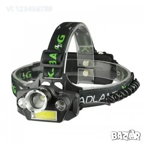 Челник X-Balog BL-T44 С XM-L2 T6 и 2 броя Q5 и COB LED диоди, снимка 2 - Къмпинг осветление - 52133617