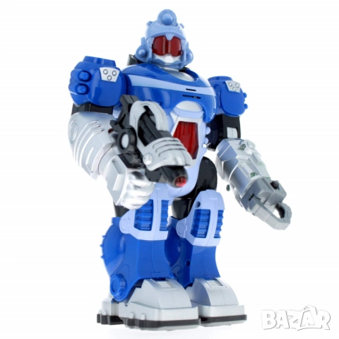 Интерактивна играчка робот Андроид – Светлини, звуци и екшън, снимка 4 - Други - 52032649