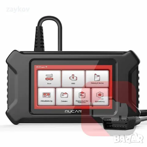 MUCAR CS6 Multimake Car Diagnostic Case: Професионален диагностичен инструмент Bluetooth OBD2, снимка 1 - Други инструменти - 45586025