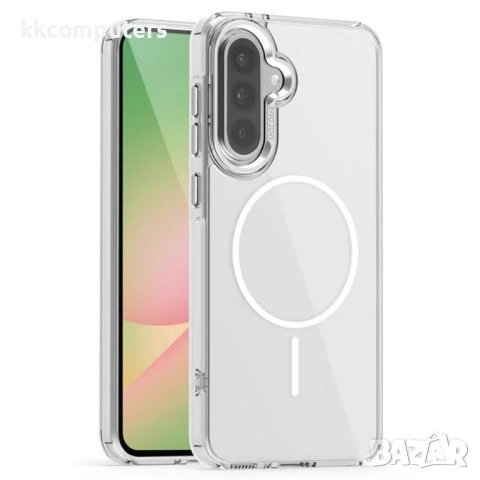 Samsung Galaxy A36 5G / A56 5G PC + TPU/ MagSafe2 Удароустойчив Калъф и Протектор