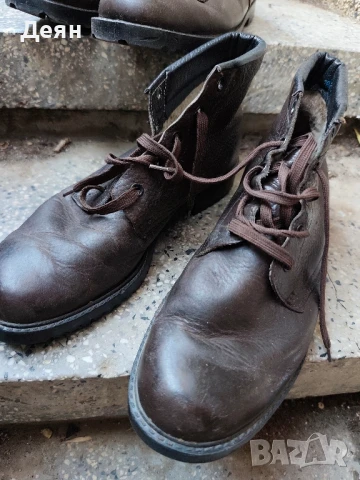 Стари ретро кожени обувки България , снимка 2 - Други - 51368900