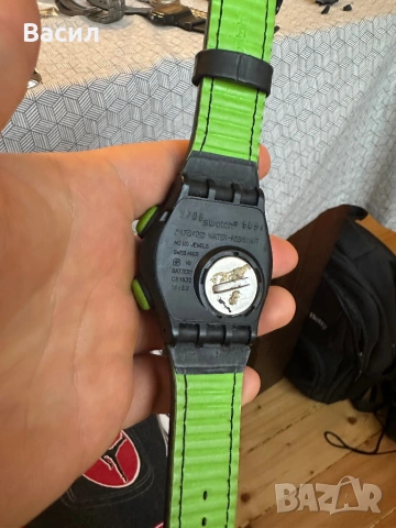 Swatch хронограф рядък, снимка 5 - Мъжки - 54292534