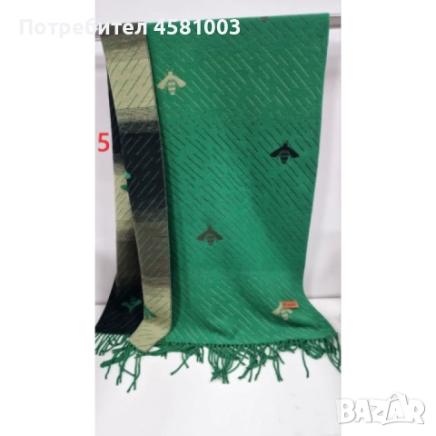 Кашмирен шал, снимка 5 - Шалове - 52325578