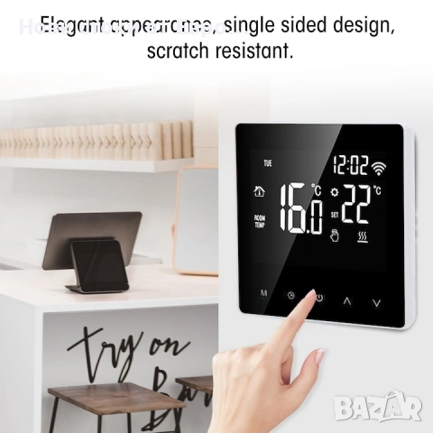 Интелигентен Wi-Fi термостат за стая,ME81H, снимка 6 - Други - 54012148