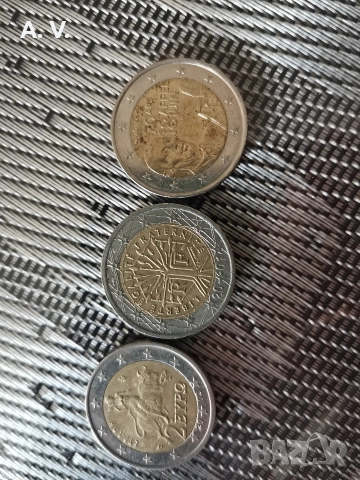 2 евро различни държави , снимка 2 - Нумизматика и бонистика - 52986363