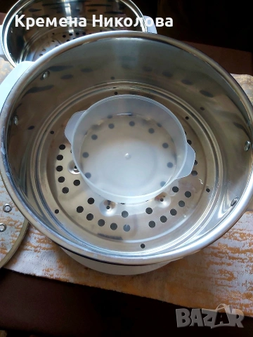 Електрическа пароварка , снимка 5 - Уреди за готвене на пара - 53902963