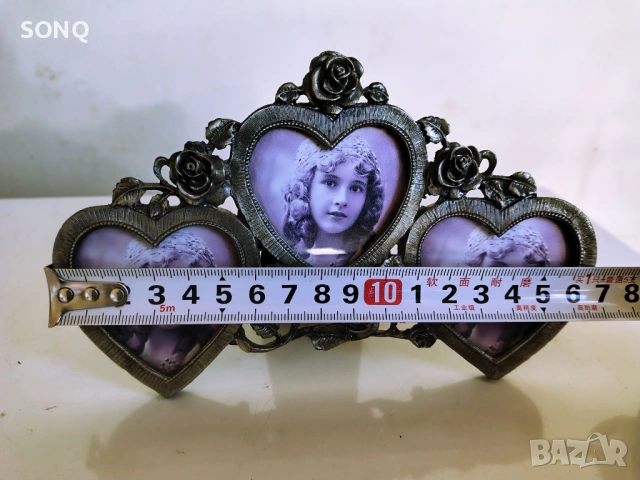 Страхотна Рамка За Снимки „Винтидж Сърце“, снимка 6 - Други - 53668914