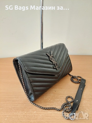 Ysl yves saint laurent дамска чанта през рамо лукс чанта  код 219, снимка 18 - Чанти - 43945983